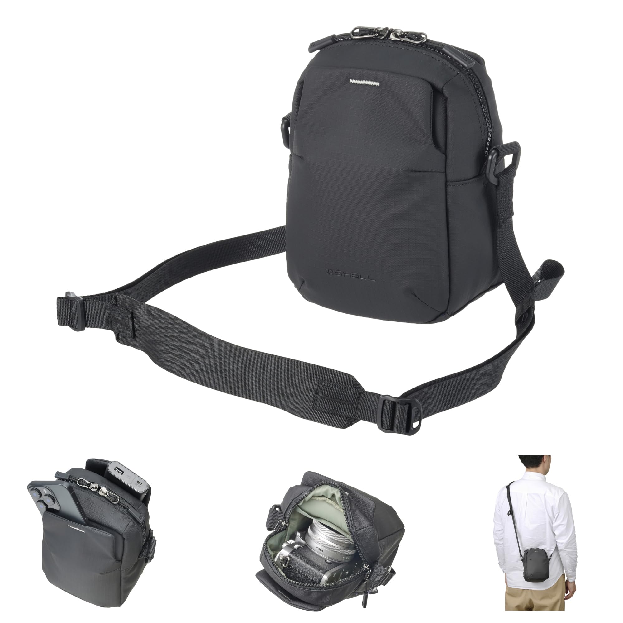 Amazon.co.jp: ハクバ HAKUBA カメラバッグ +SHELL ストリームAZ